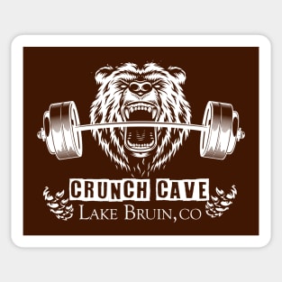 Crunch Cave Dark Fabric Sticker